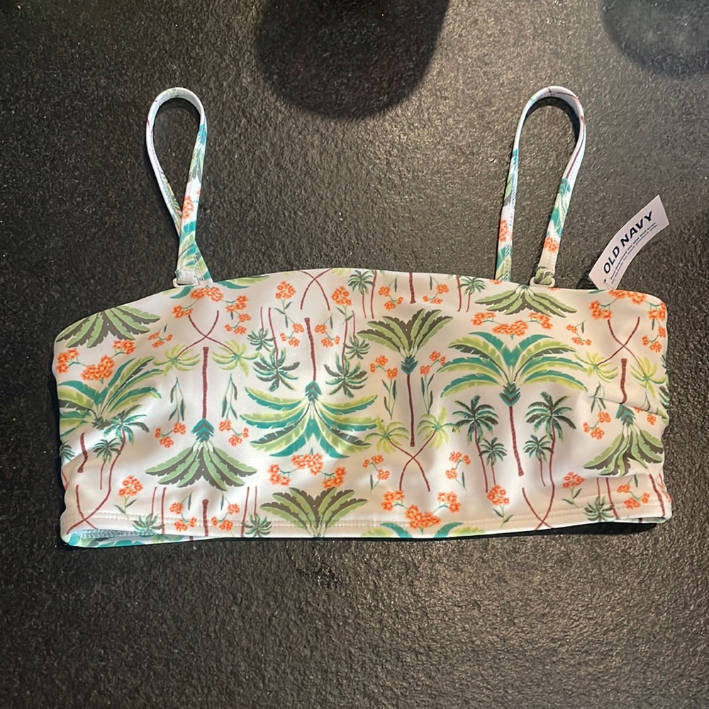 NWT Palm Bikini Top
